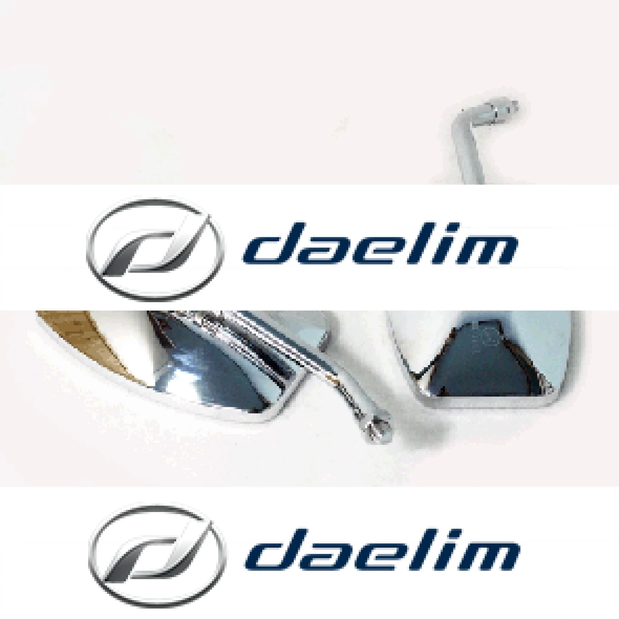 10MM Genuine Side Rearview Mirrors Daelim VL125