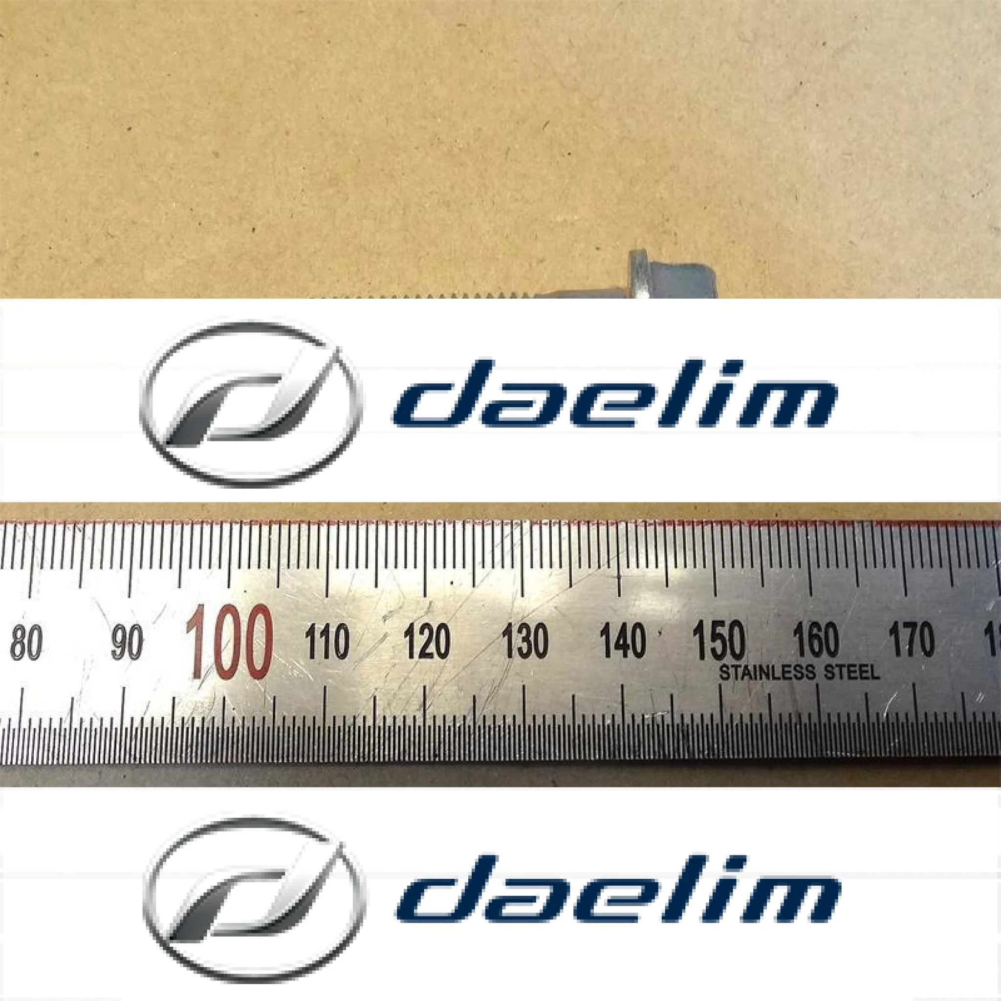 1Pcs M10 x 35mm Flange Screw Bolt Daelim Models