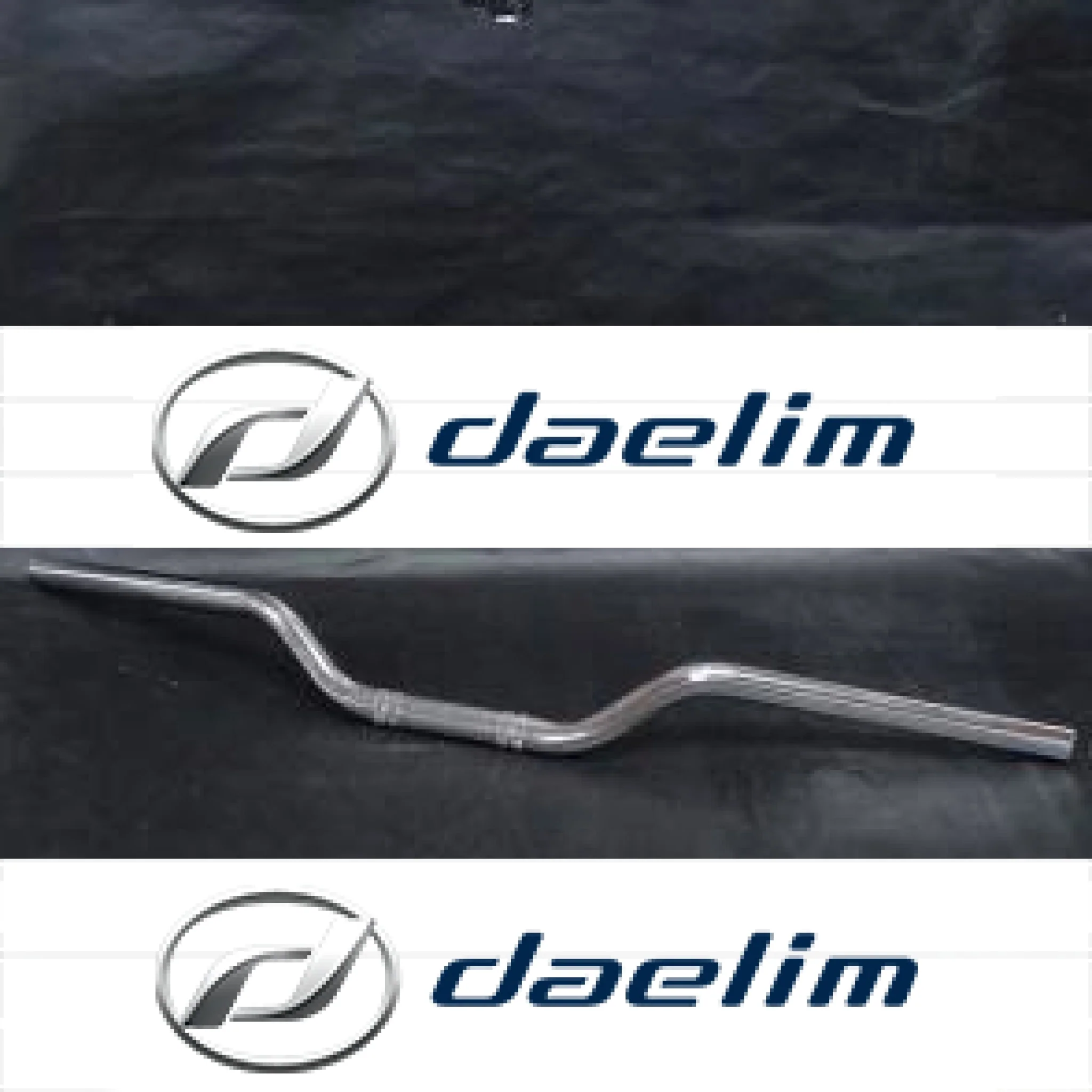 22MM 7/8" Genuine Handlebar Silver Daelim SN125 B-Bone