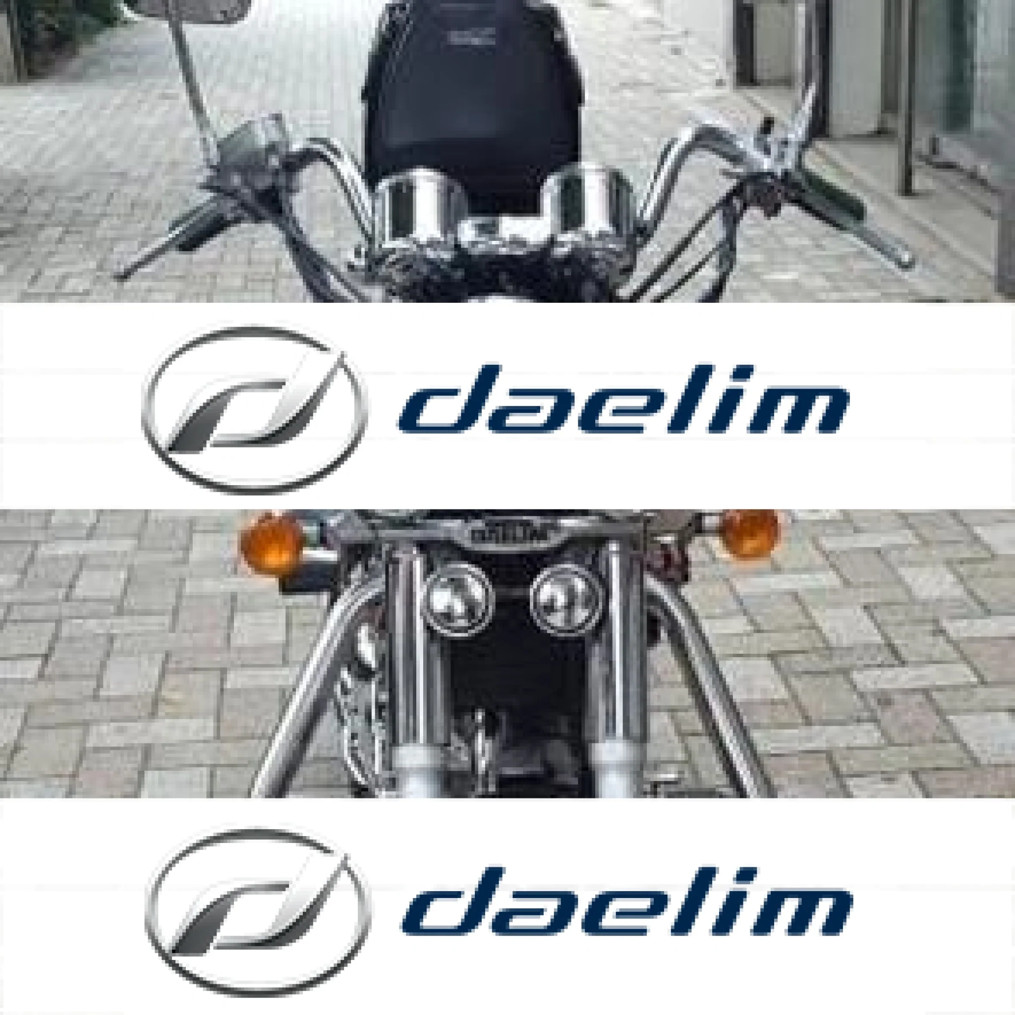 5" Spot Fog Light Yellow Driving Cruising Light Bar Set Daelim VL125 (DAYSTAR)