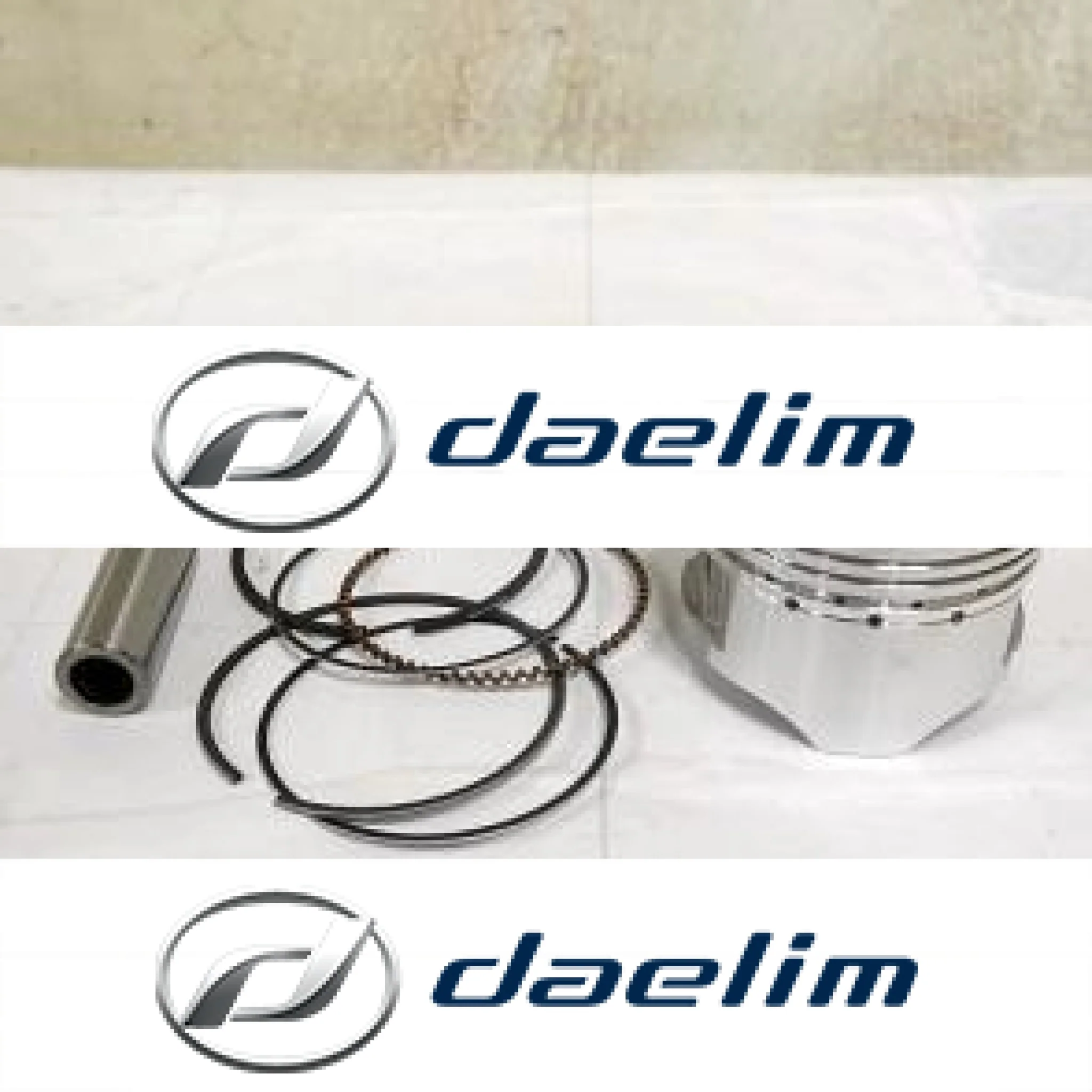 Aftermarket Engine Piston with Rings Set Daelim VS125 VT125 VC125