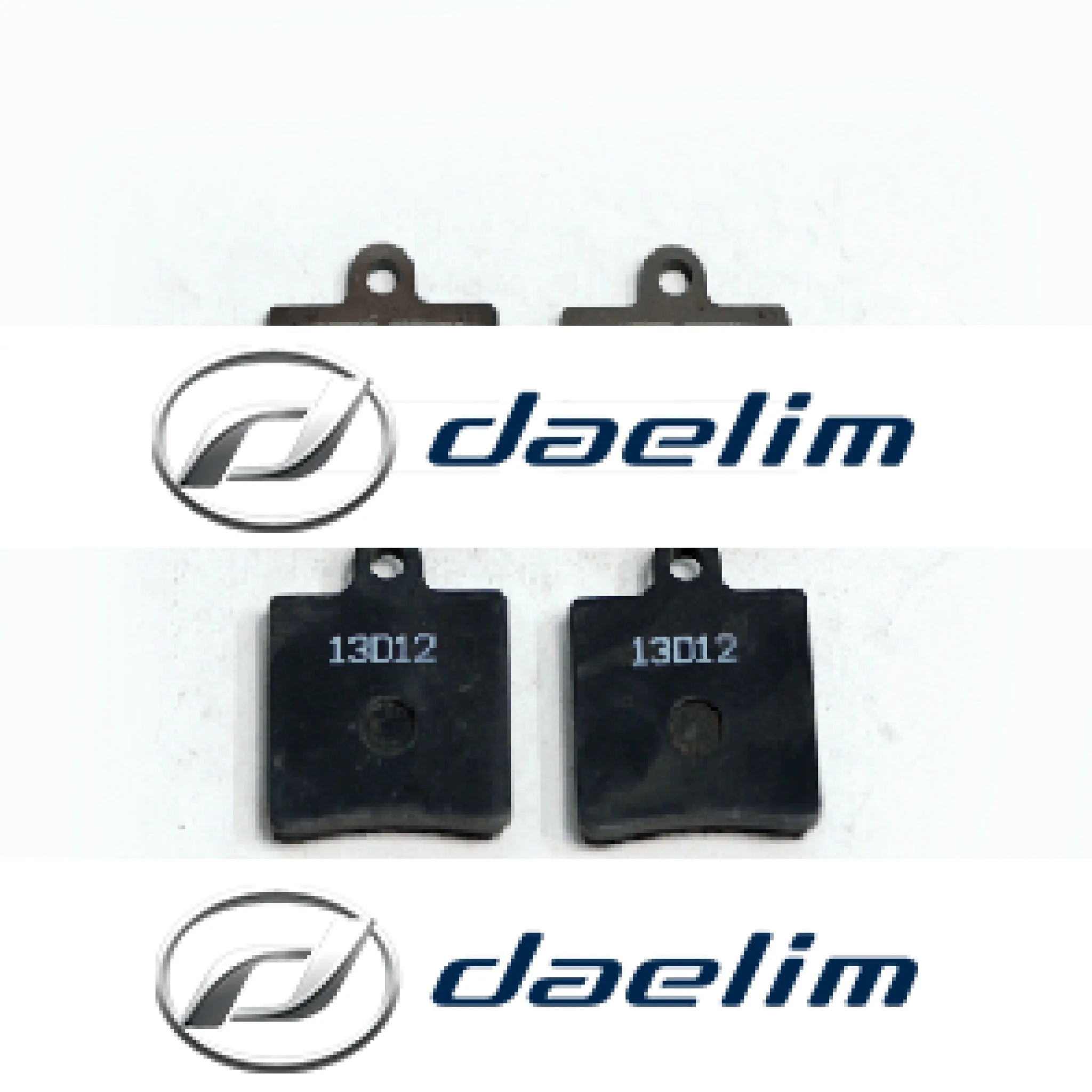 Aftermarket New Front Brake Pad Set Daelim SN125 (B-Bone)