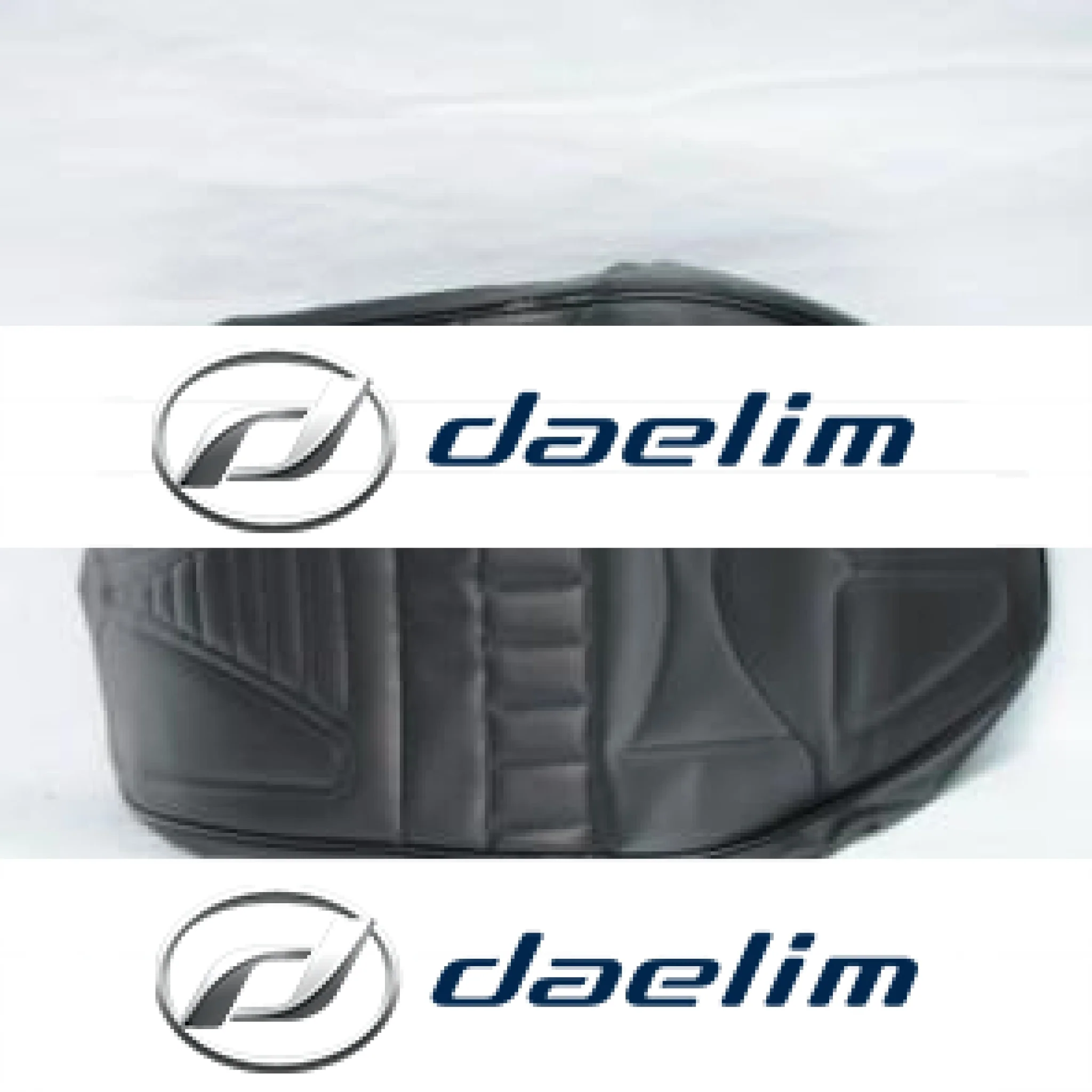 Black Seat Cover Replacement Cinch Tie Daelim SJ50 A-FOUR