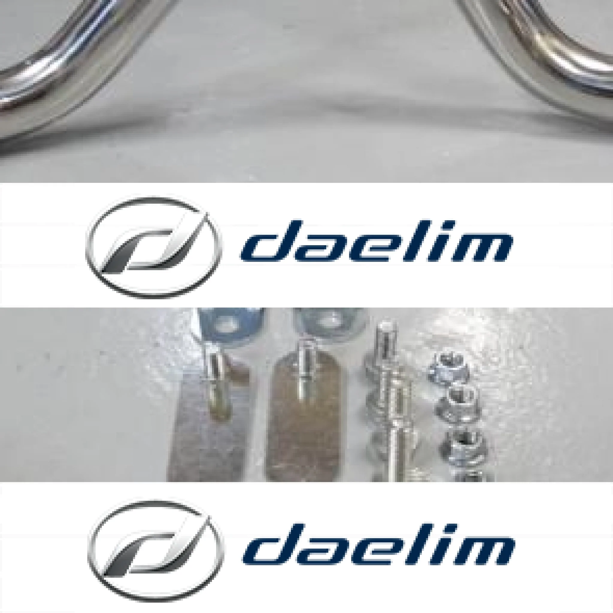 Front Engine Guard Crash Bar Kit Daelim VL125 Daystar 125