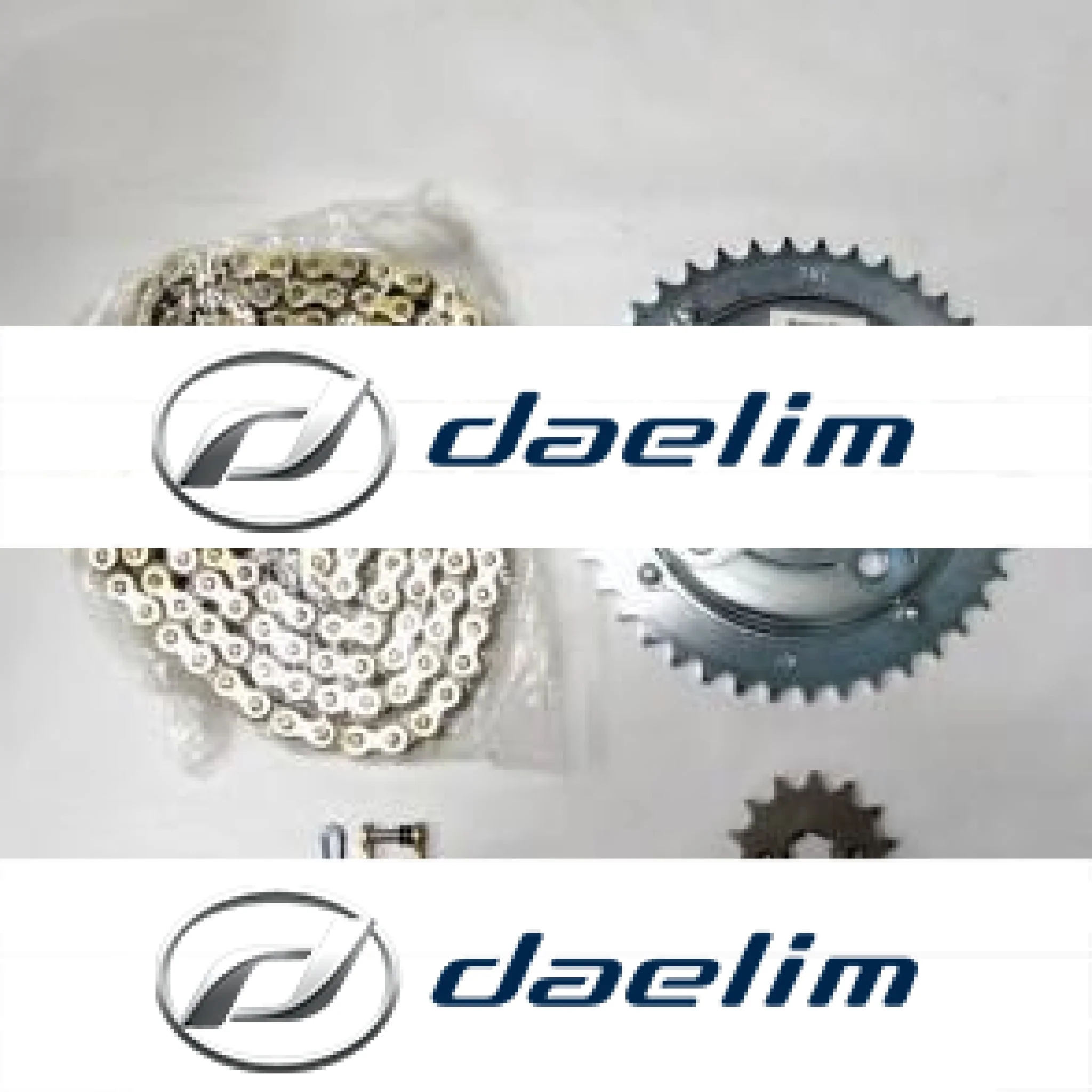 Genuine 428x146 O-ring Drive Chain & Sprockets Kit Daelim VL 125 Daystar 125