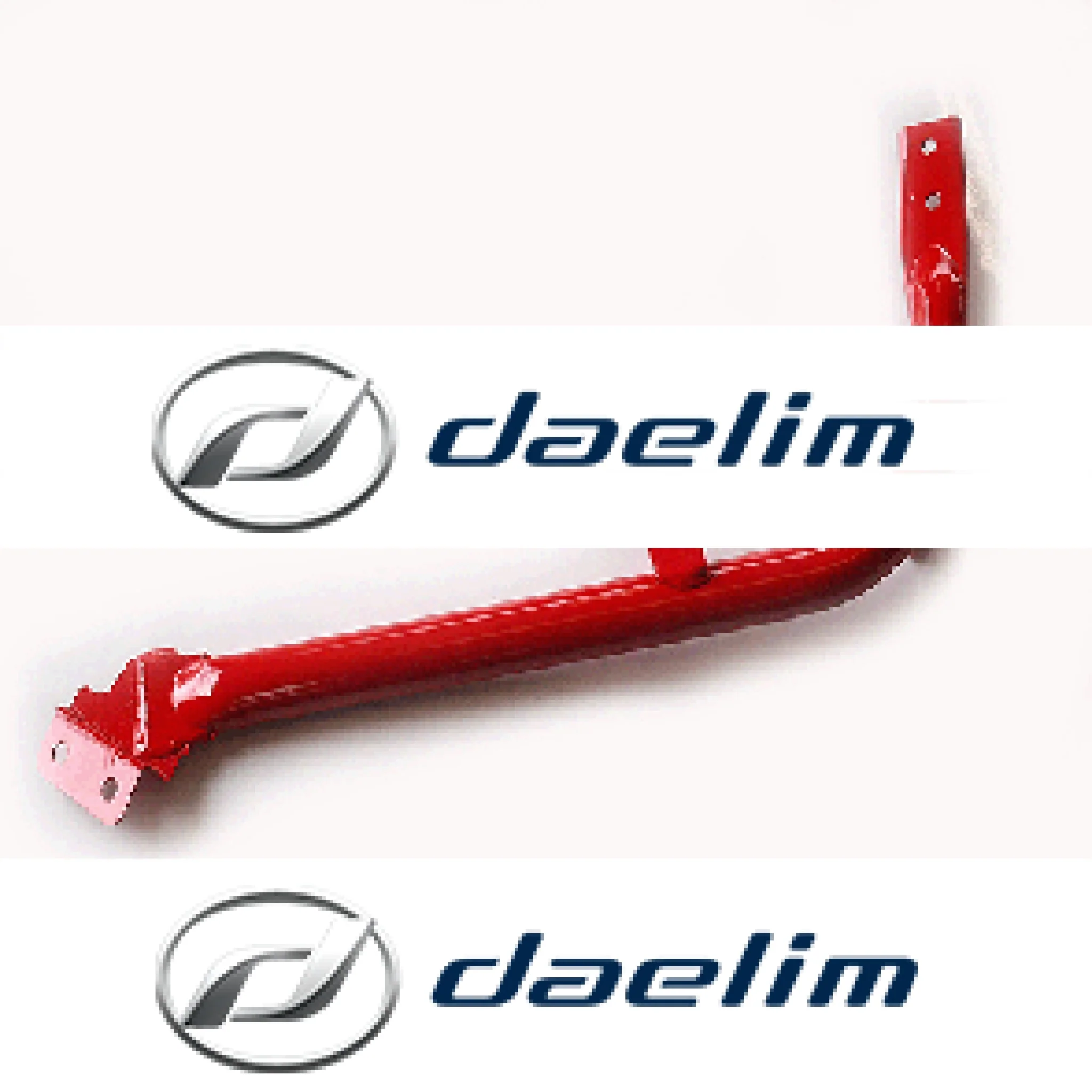 Genuine Cradle Pipe Right Daelim SN125 (B-Bone / RED)