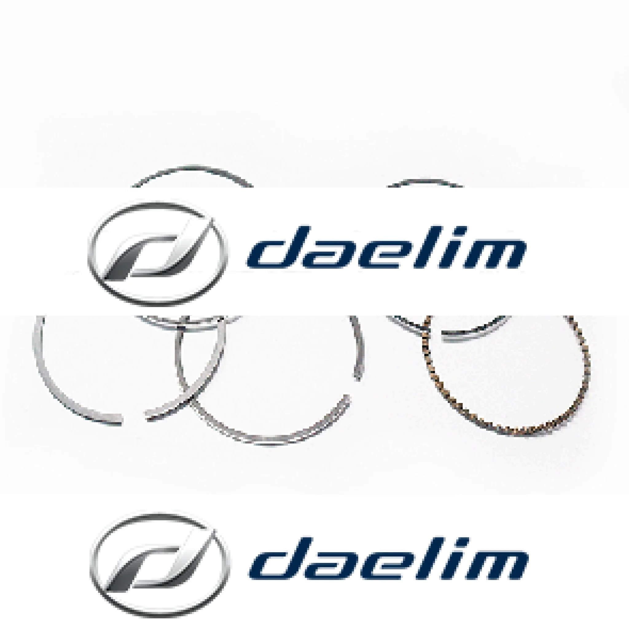 Genuine Engine Piston Rings Set Daelim SL125 SN125 S1 125 S2 125