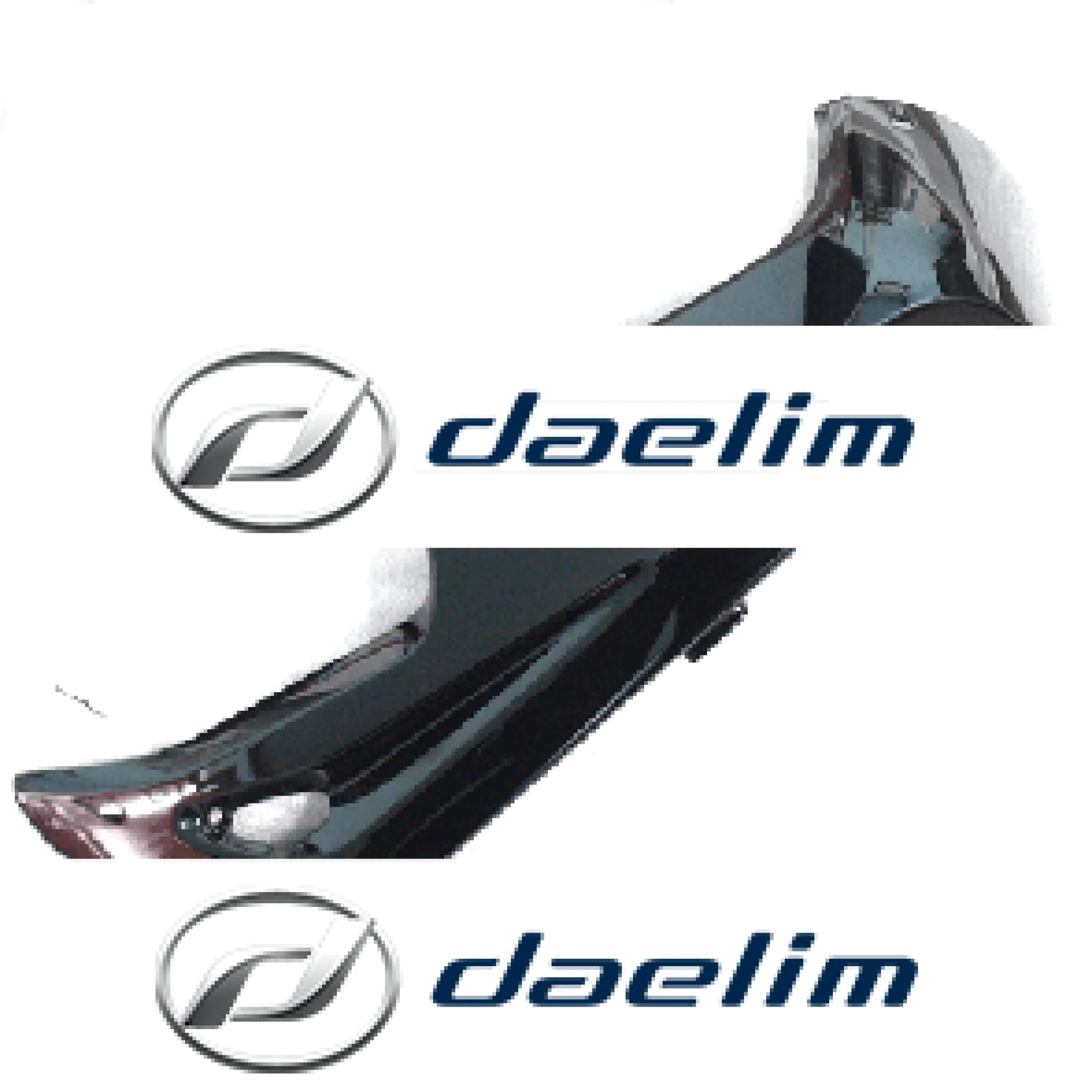 Genuine Floor Side Cover Left Black Daelim SN125