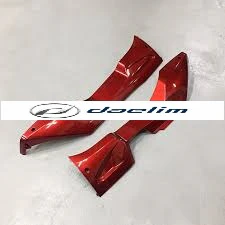 Genuine Floor Side Cover Set Red Daelim S2 125 S2 250
