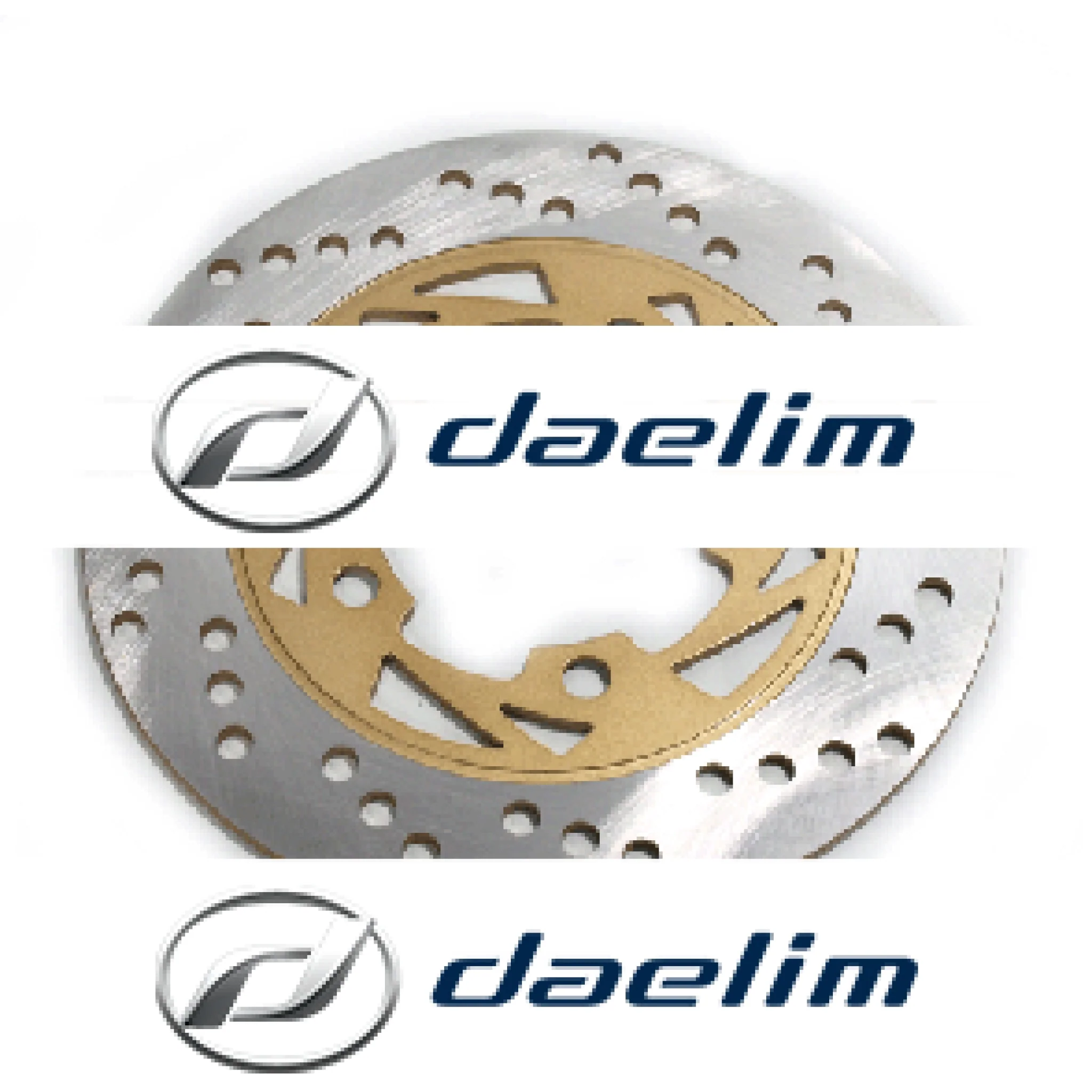 Genuine Front Brake Disc Rotor Daelim S1 125 SN125 S2 250 (5 Holes)