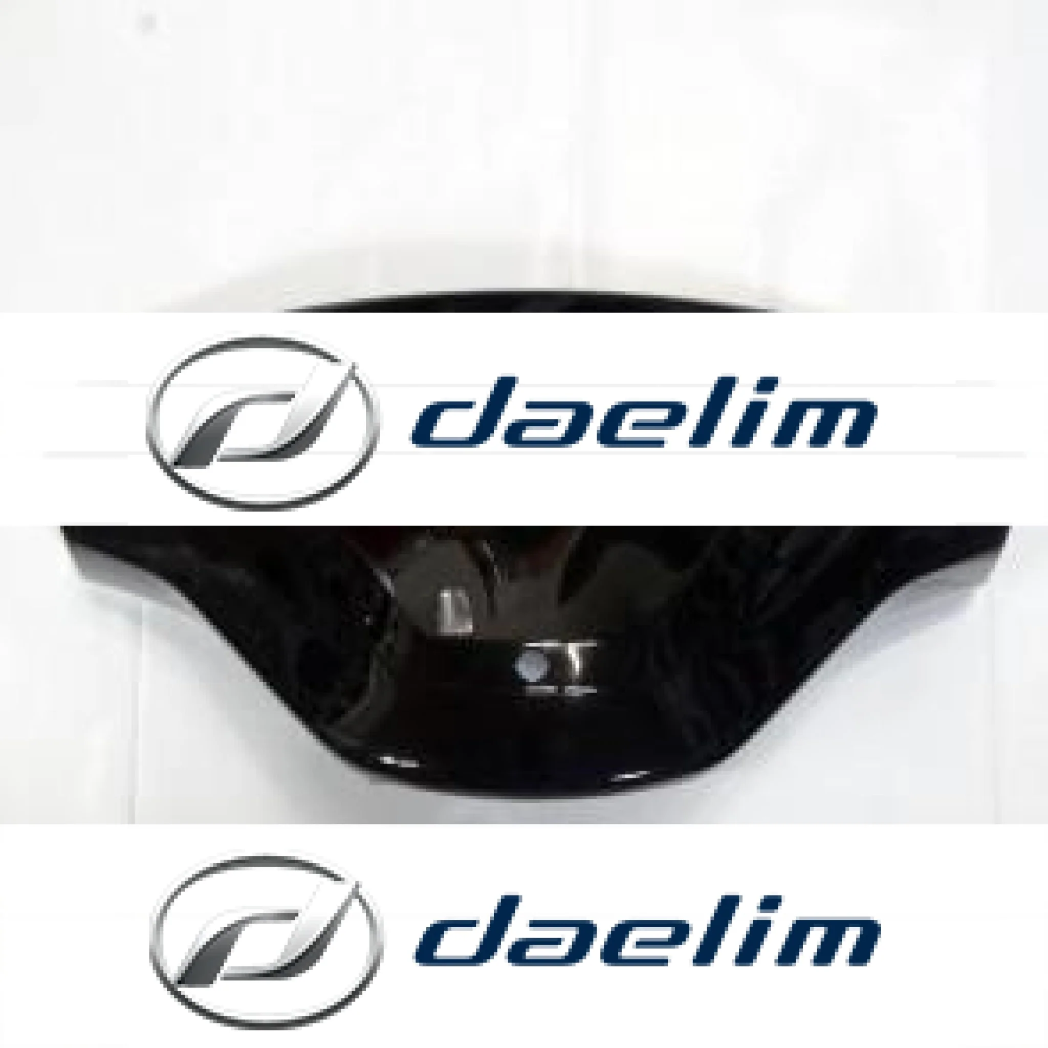 Genuine Front Cover Handlebar Black Daelim SL125