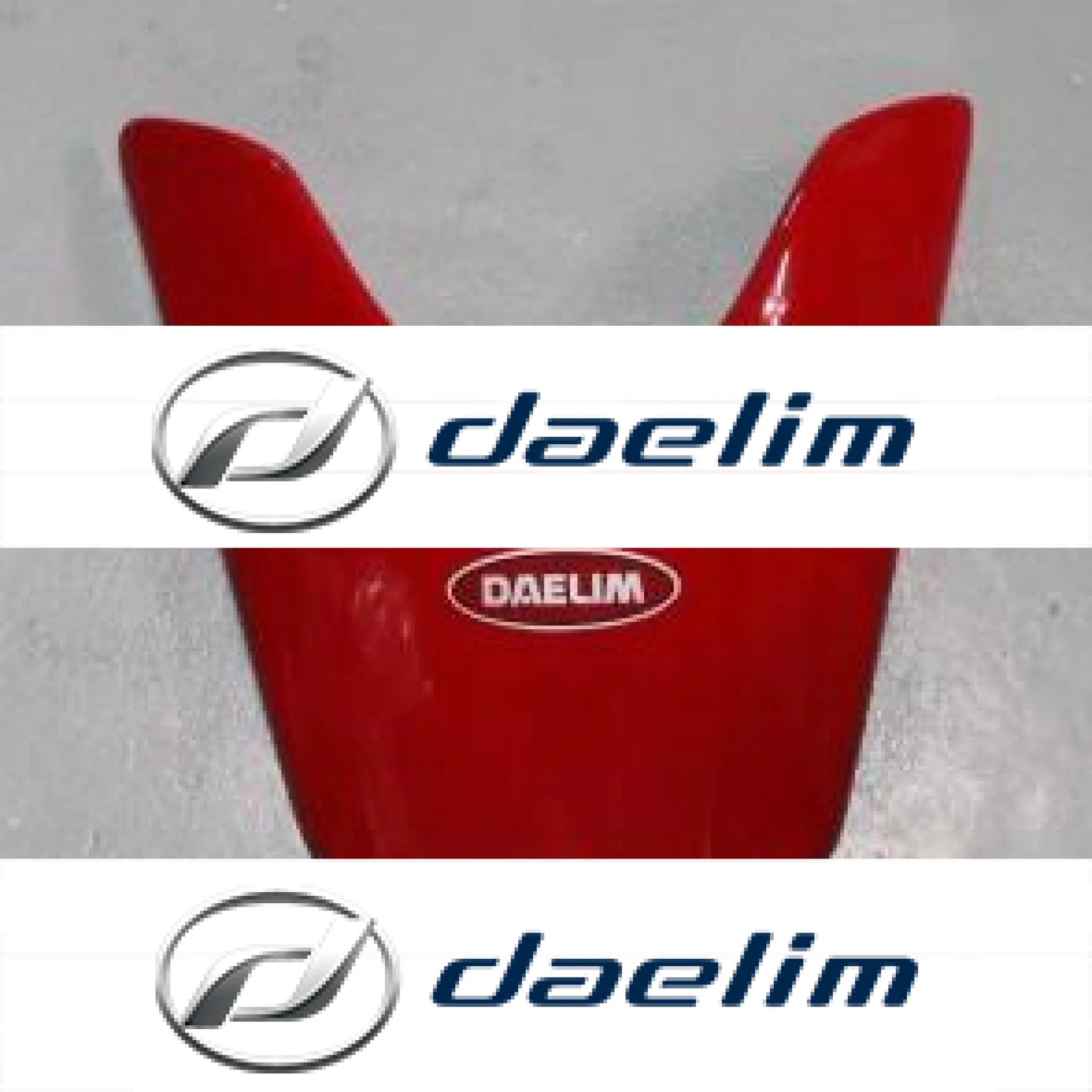 Genuine Front Cover Red Daelim SH100