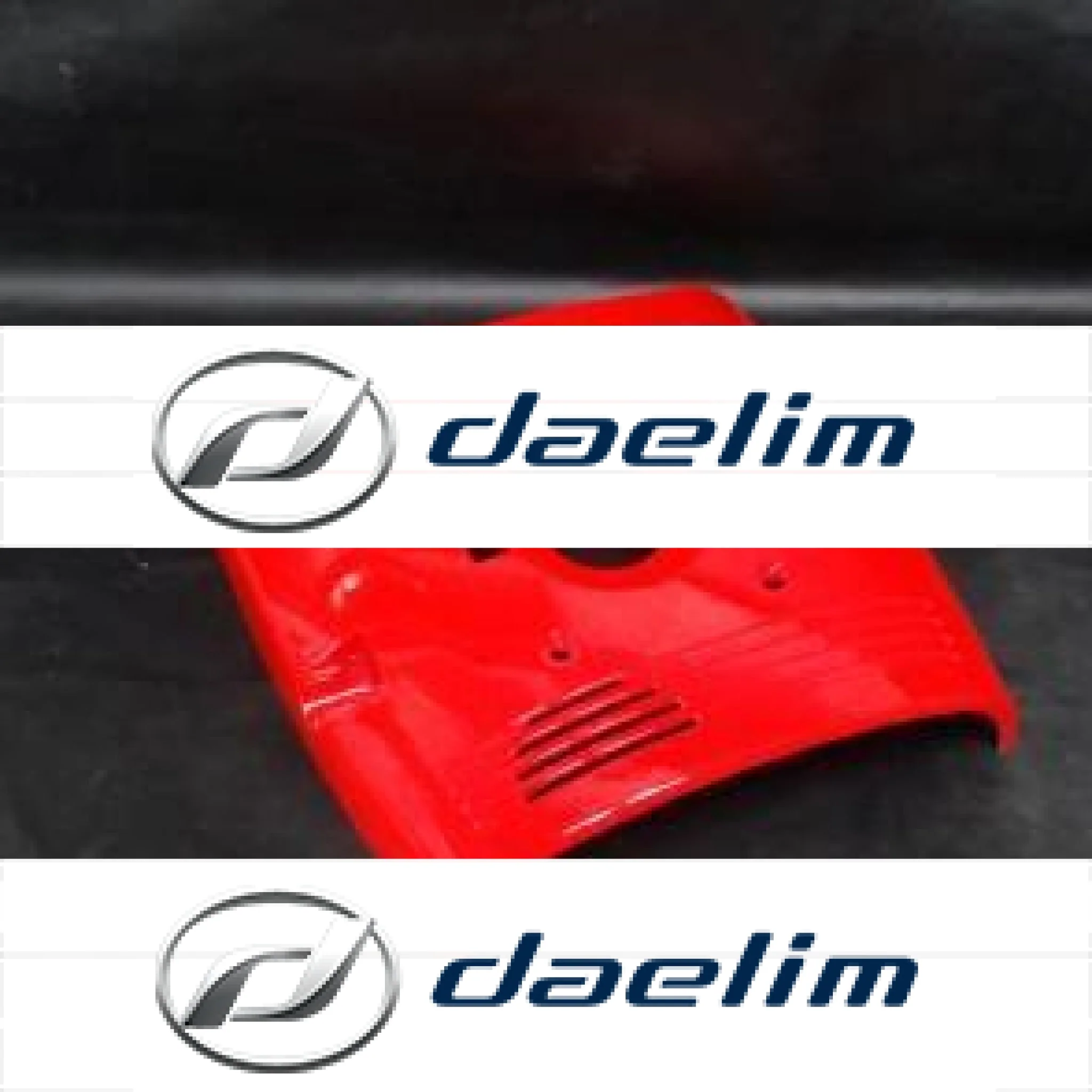 Genuine Front Cover Red Daelim SN125 B-Bone