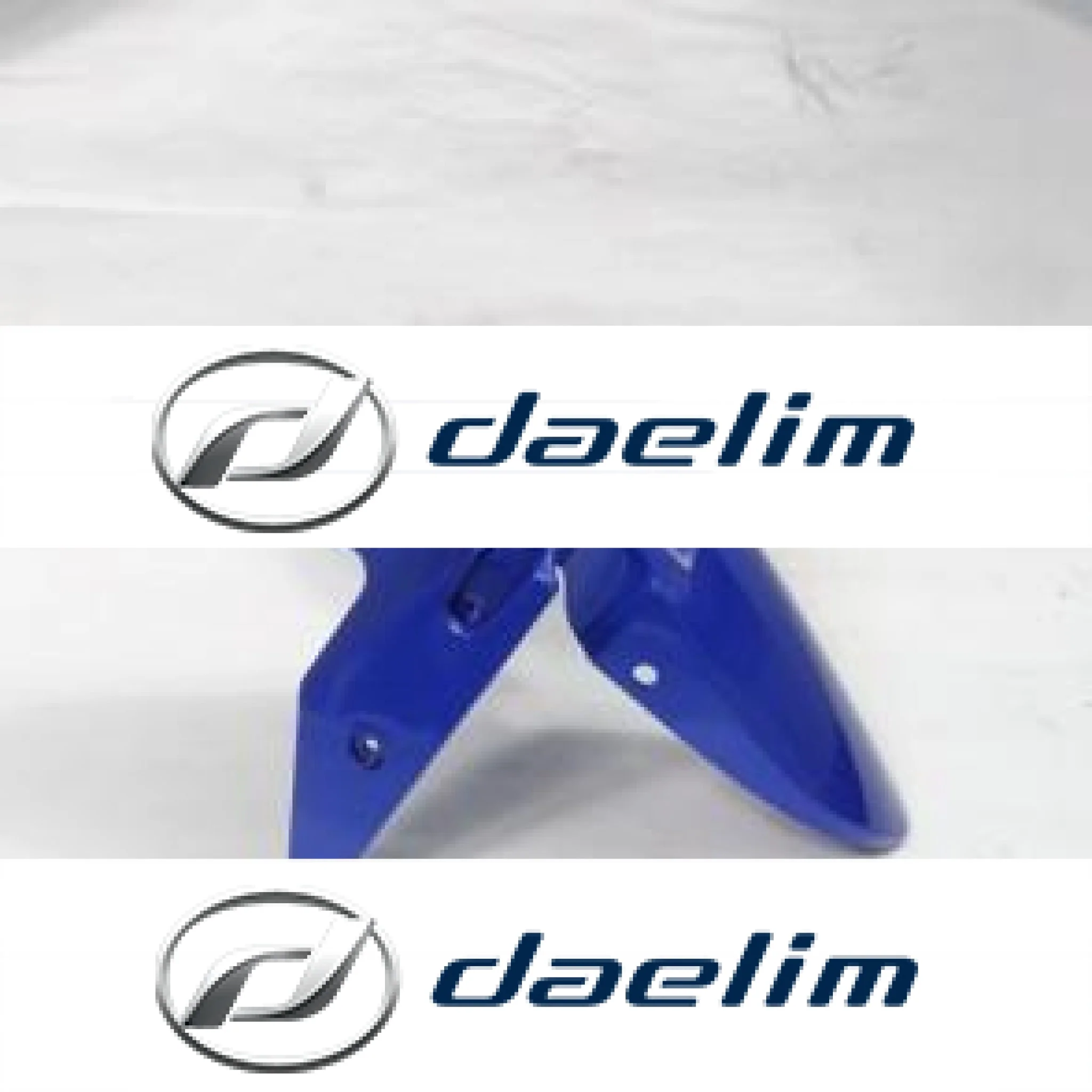 Genuine Front Fender Blue Daelim VJF 125 VJF 250