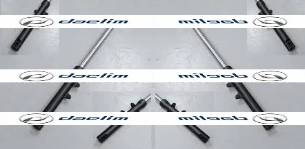 Genuine Front Forks Suspension Set Black Daelim VJ125 VJF125