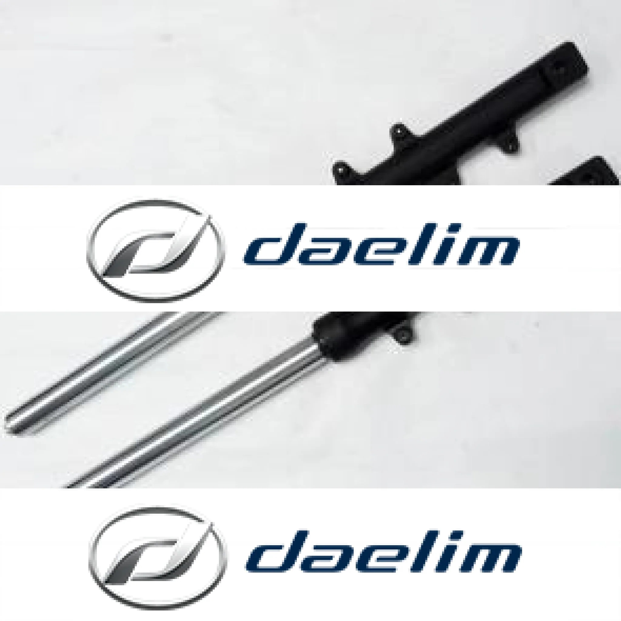 Genuine Front Forks Suspension Set Black Daelim VJF250