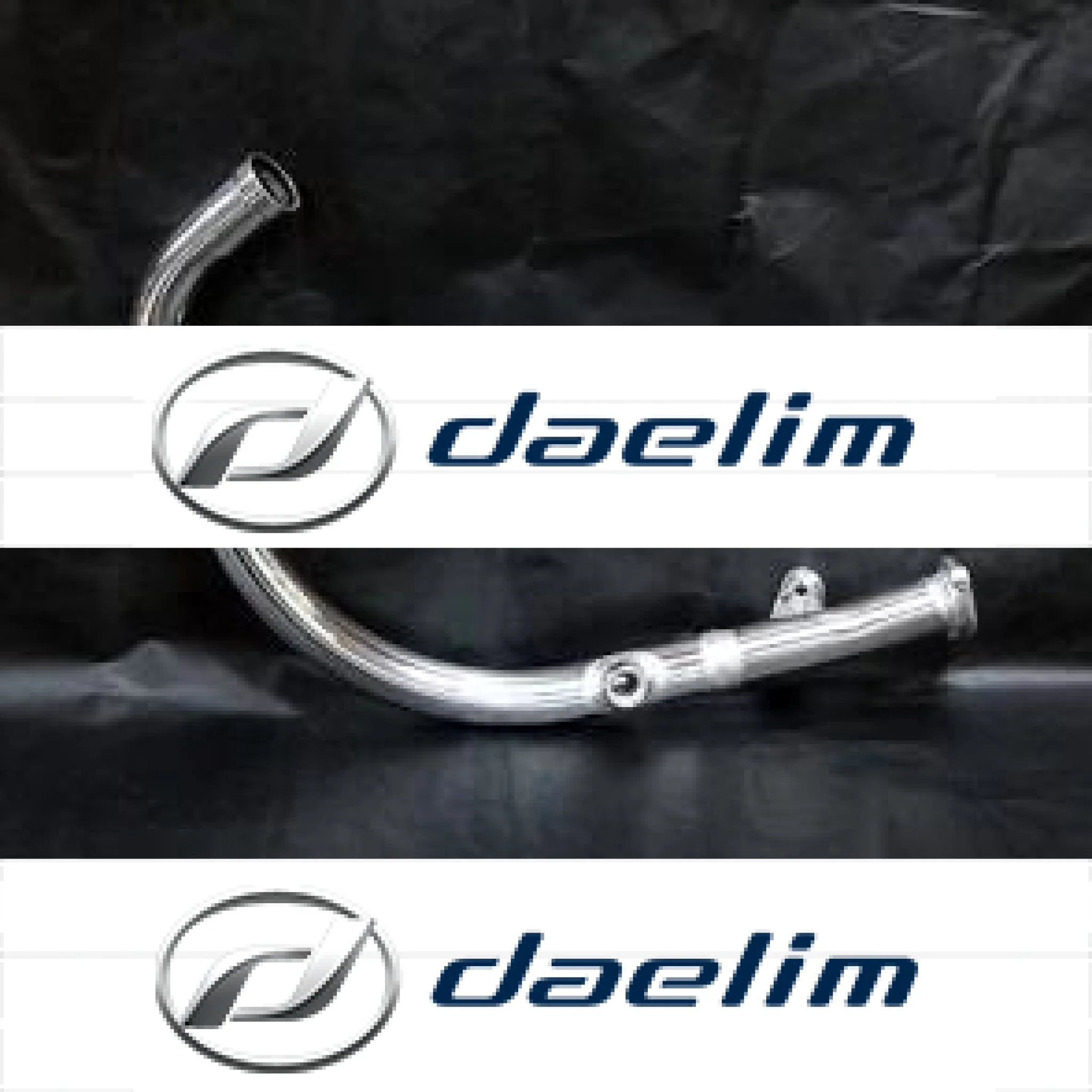 Genuine Front Header Muffler Exhaust Pipe EFI Daelim VL125
