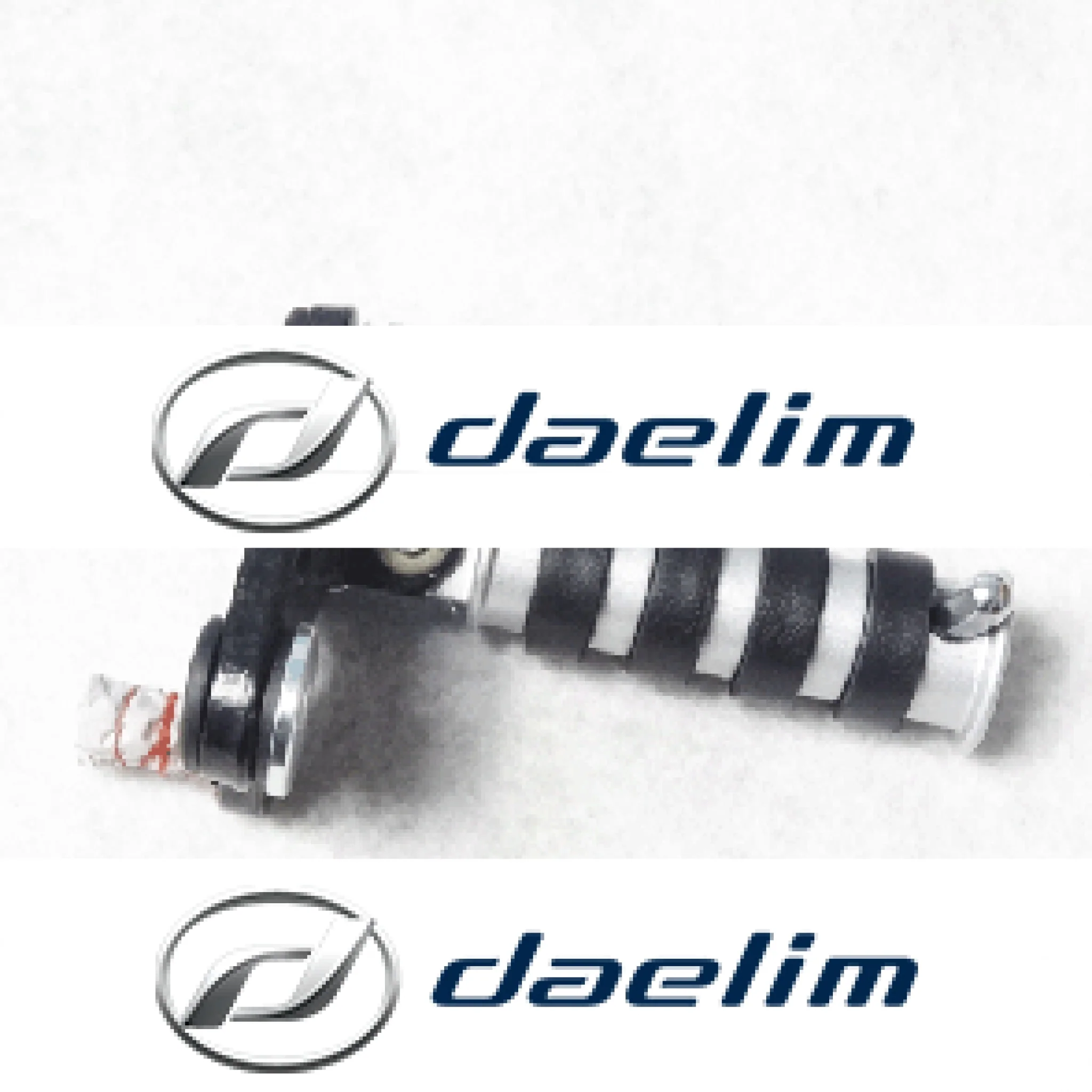 Genuine Front Left Foot Rest Foot Peg Daelim VL250