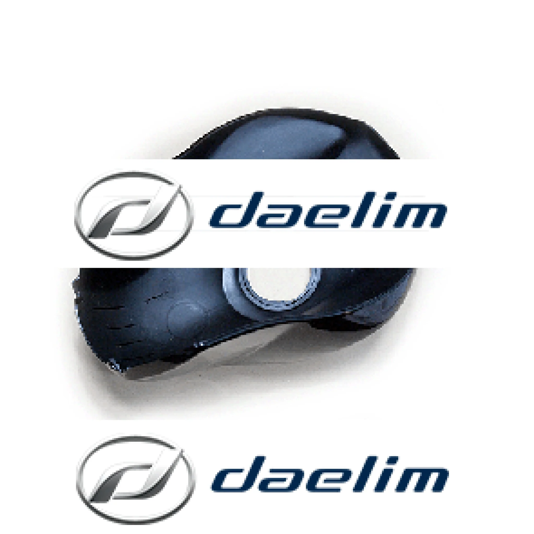 Genuine Fuel Gas Tank Cover Black Daelim VJ125 VJF125