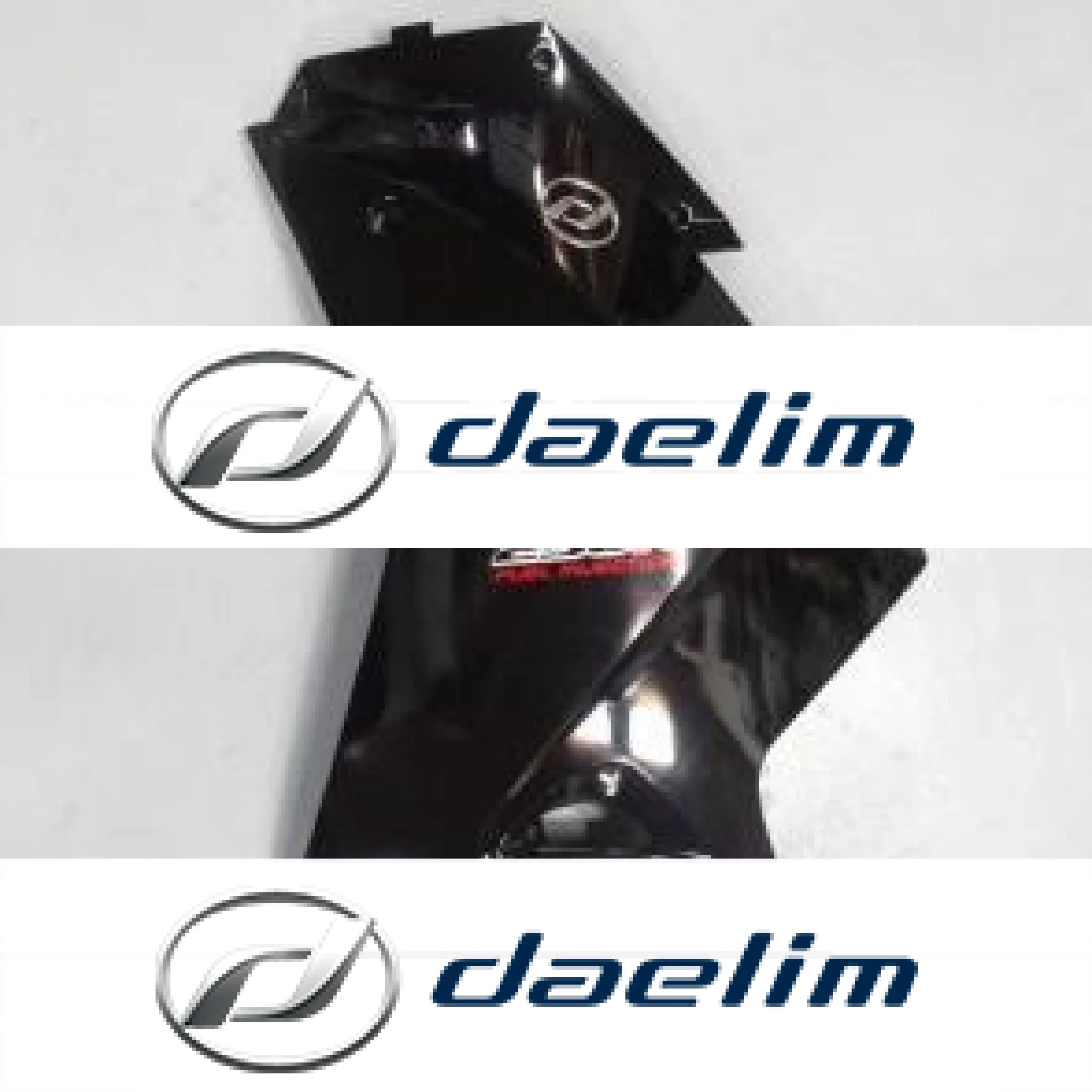 Genuine Lower Left Fairing Cowl Black Daelim VJF250