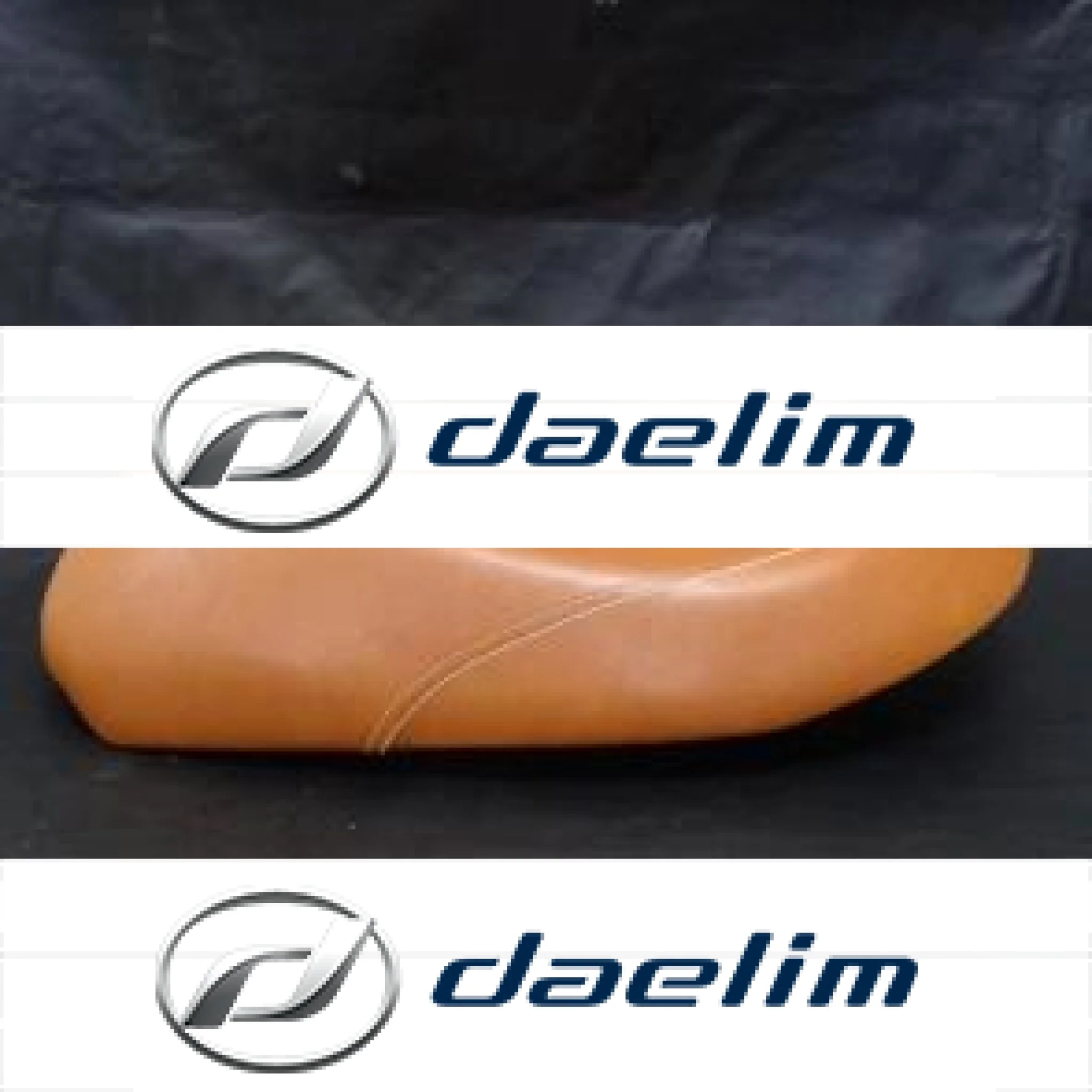 Genuine New Seat Set light Brown Daelim SE50C