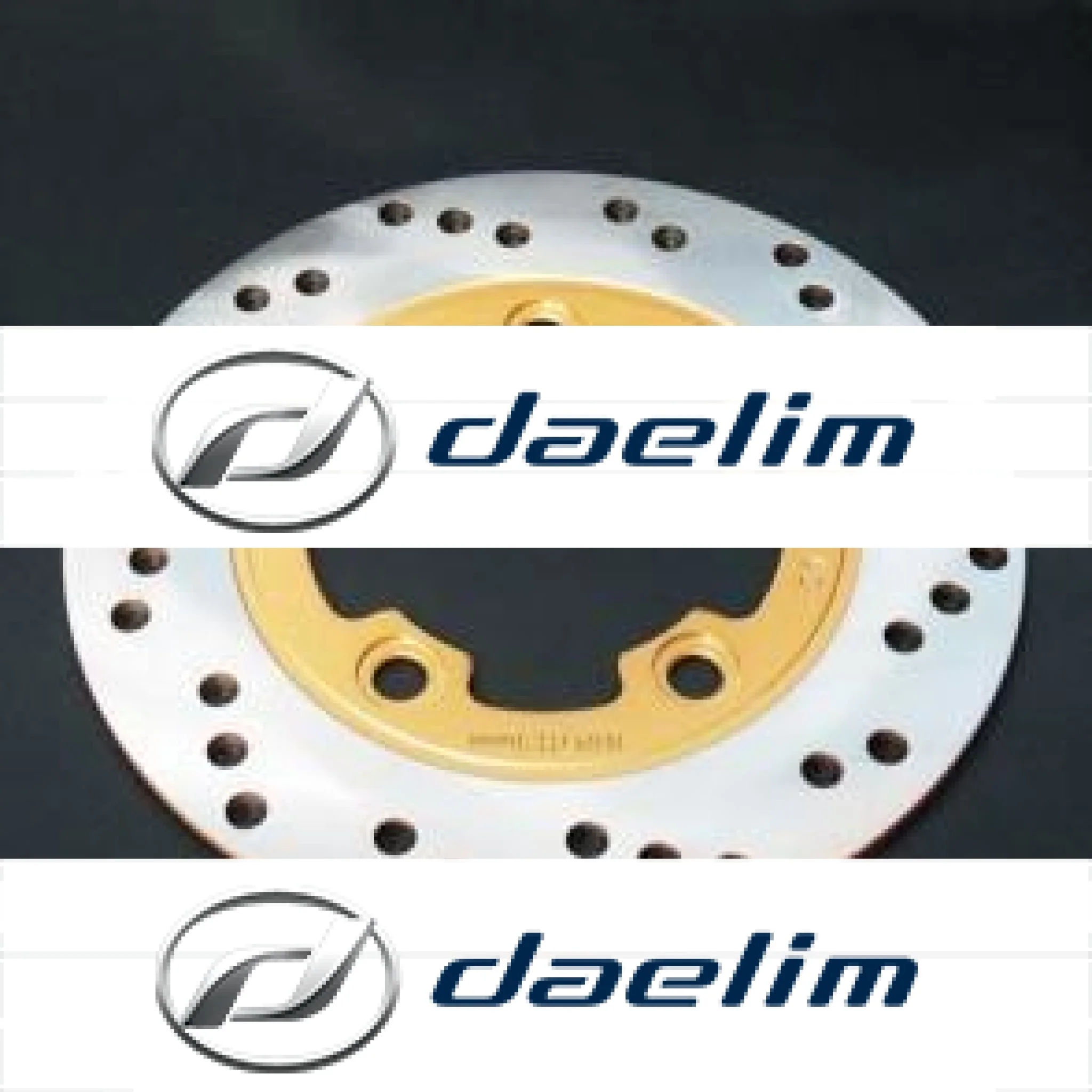 Genuine Rear Brake Disc Rotor Daelim S1 125