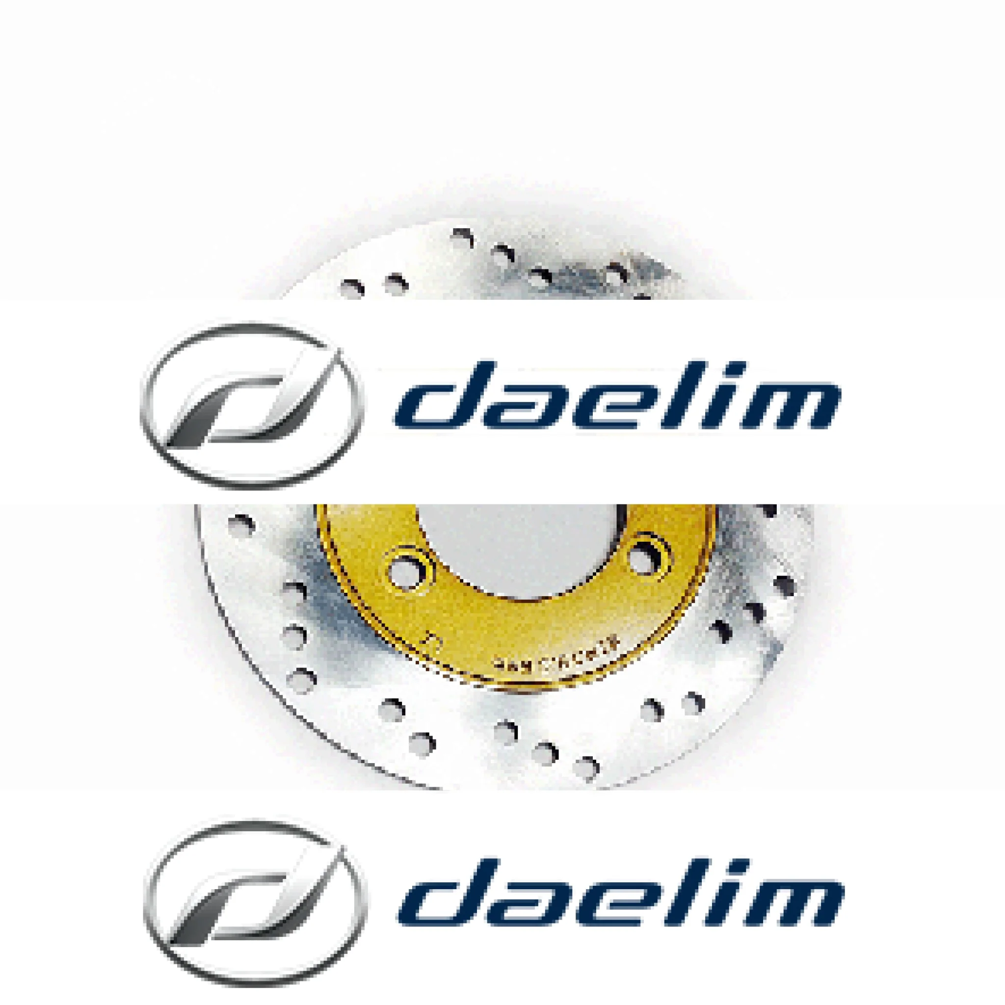 Genuine Rear Brake Disc Rotor Daelim SL125 SQ125 S2 125