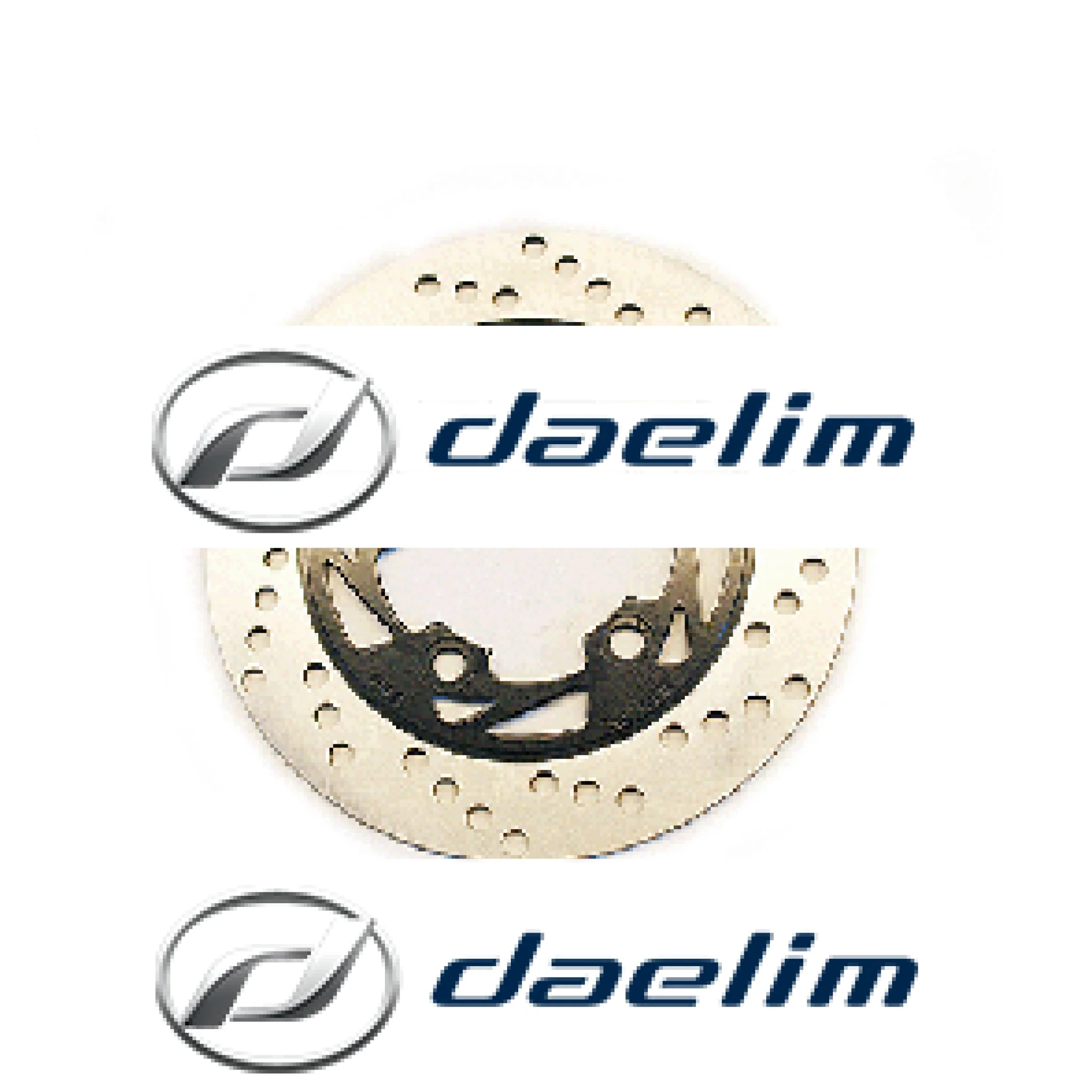Genuine Rear Brake Disc Rotor Daelim VJF250 NEWER VL125 VL250