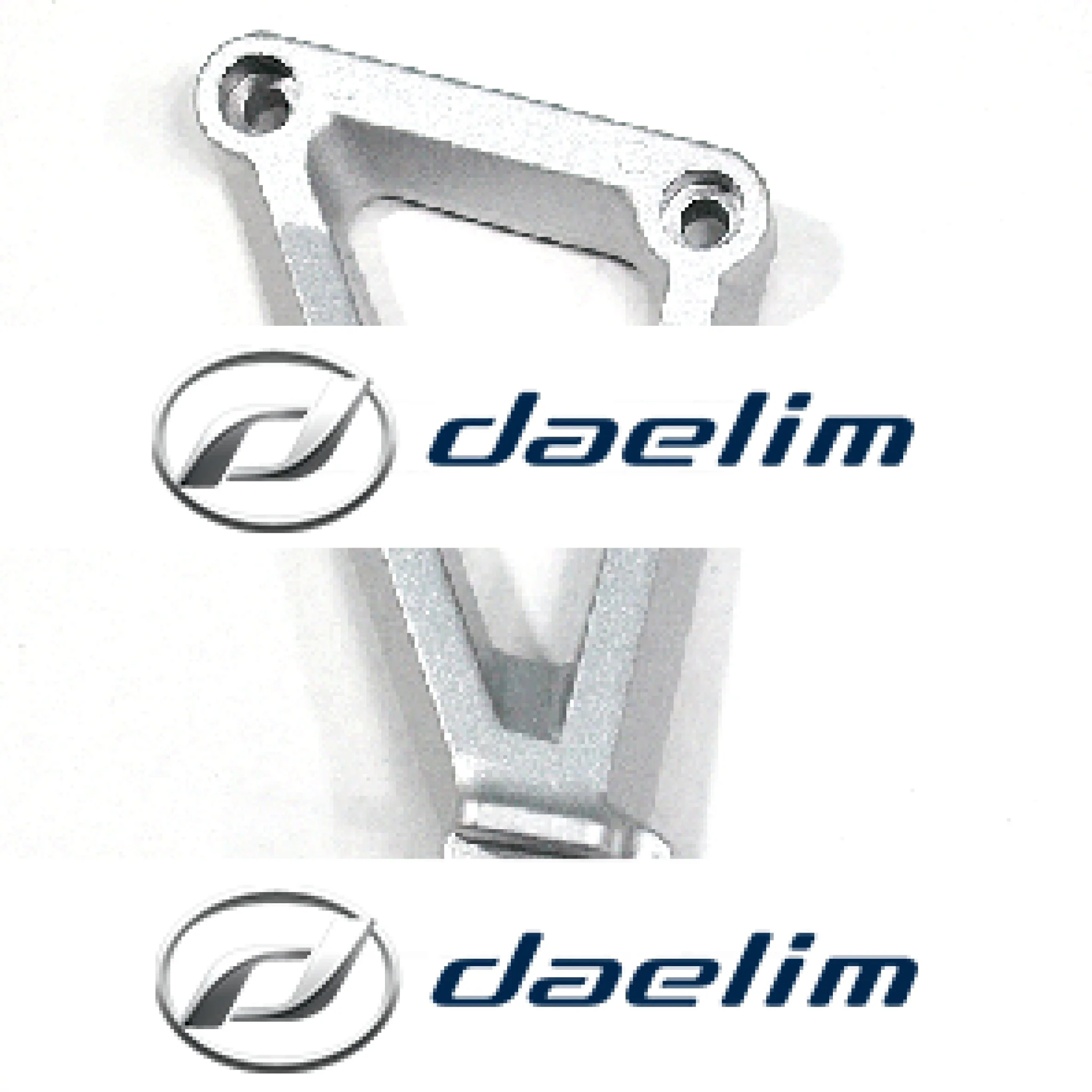 Genuine Rear Left Passenger Footrest Foot Peg Bracket Daelim VJ125 VJF125 VJF250