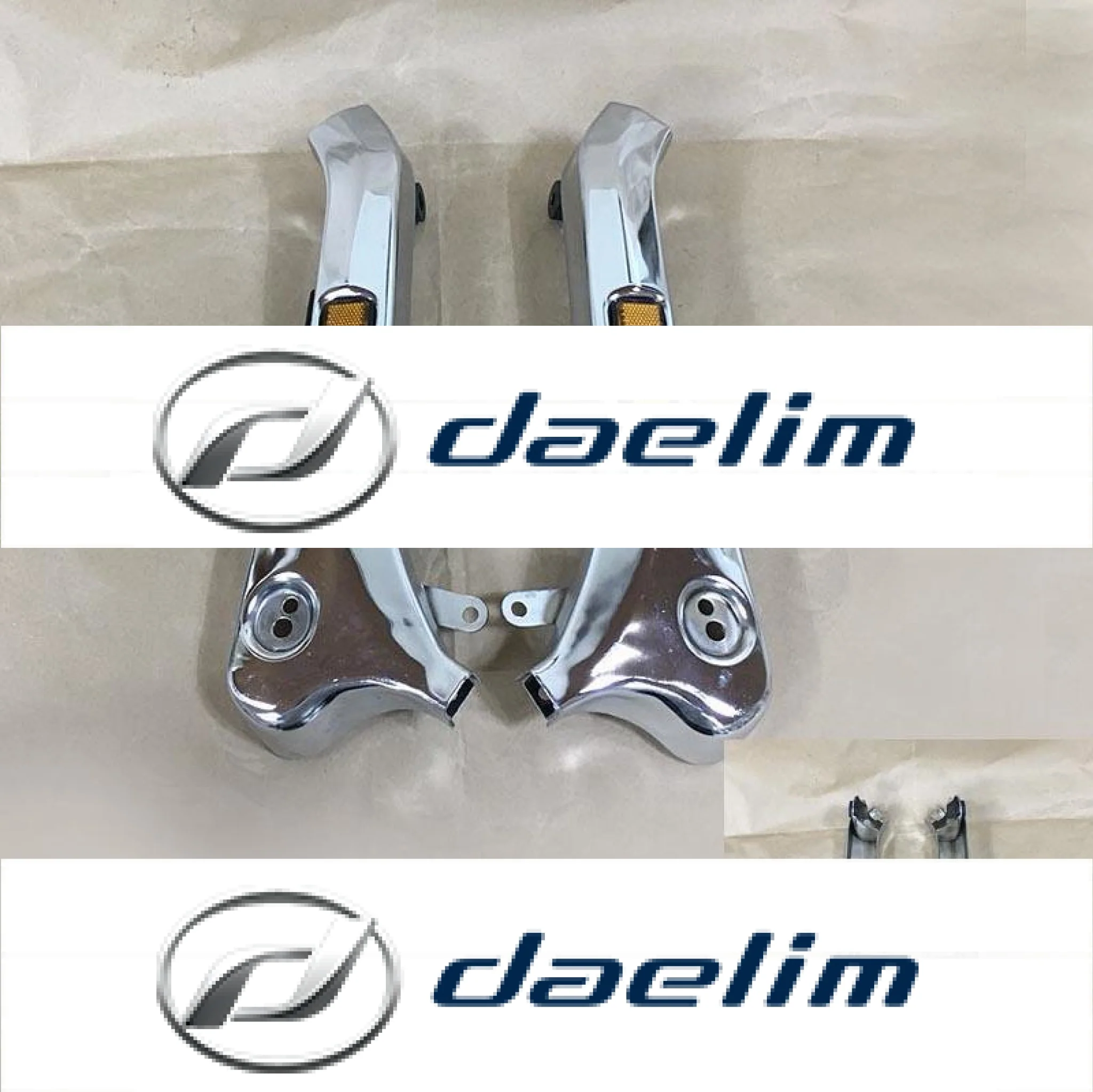 Genuine Side Handle Grab Rail Brackets Daelim VS125