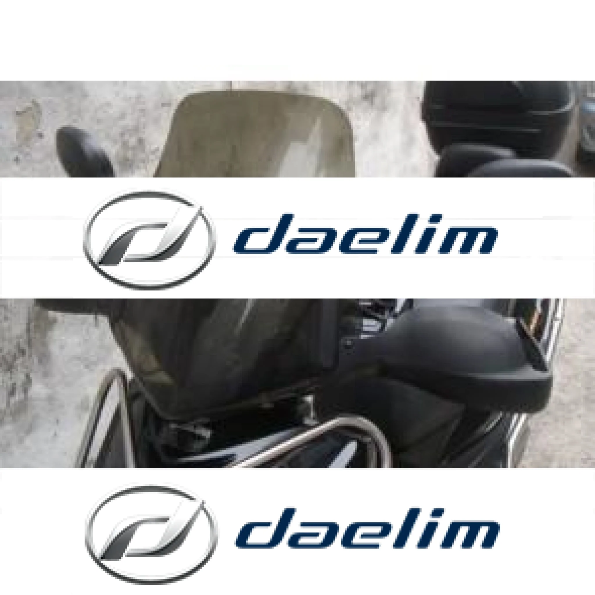 Genuine Smoke Windshield With Mounting Kit Daelim S1 125