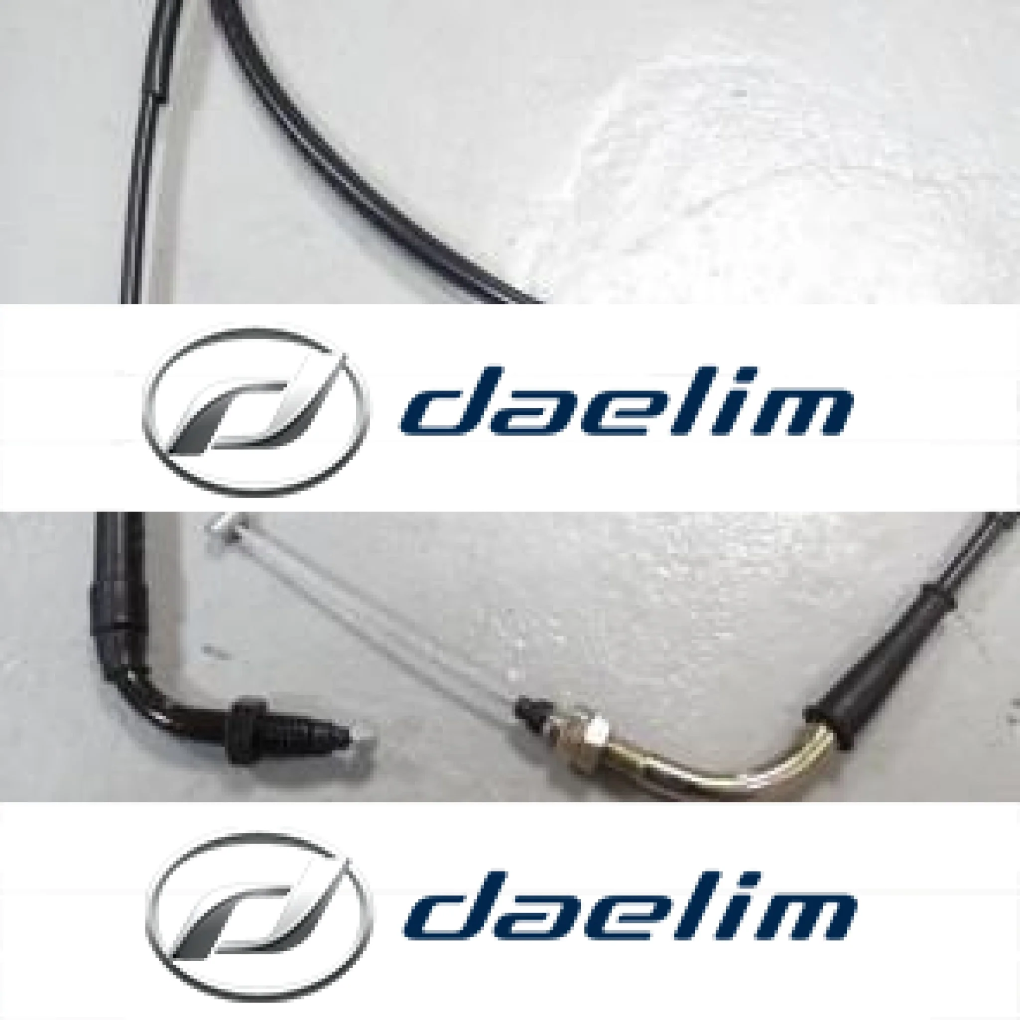 Genuine Throttle Cable Carby Model Daelim SQ250 S2 250