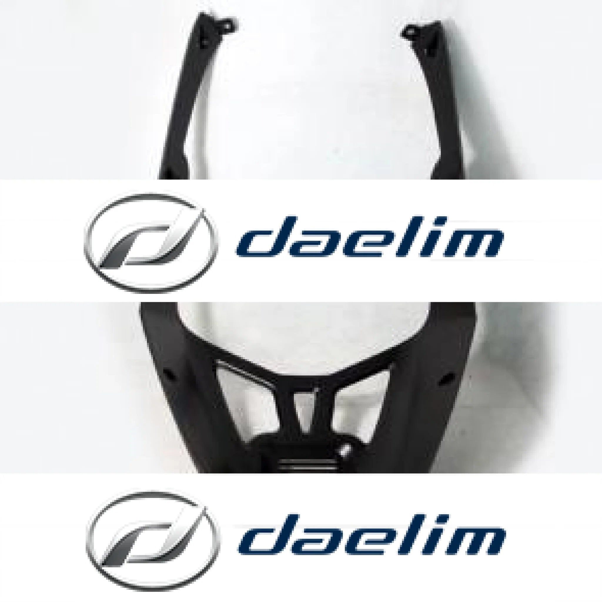 Genuine Under Cowling Center Matt Black Daelim VJF125 VJF250