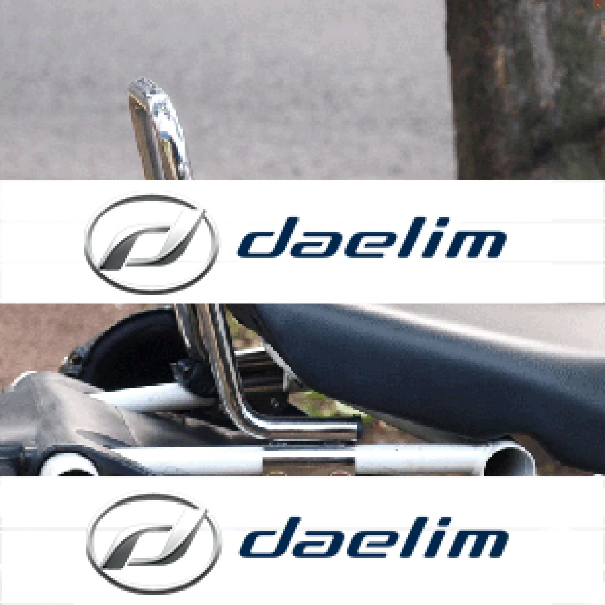 Rear Seat Grip Grab Bar Daelim SN125 (B-Bone)